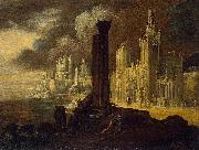 Landscape with Buildings Dirck Barendsz